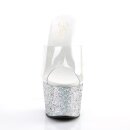 Pleaser ADORE-701LG - Silver 38 (US 8)