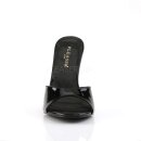 Pleaser CLASSIQUE-01 - Lack Schwarz 38 (US 8)