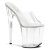 Pleaser FLAMINGO-801 -  White/Clear 40 (US 10)