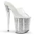 Pleaser FLAMINGO-801G - Silber