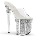 Pleaser FLAMINGO-801G - Silver 40 (US 10)