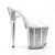Pleaser FLAMINGO-801G - Silver 40 (US 10)