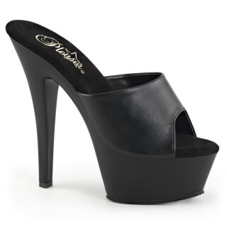 Pleaser KISS-201 - Matte Black 36 (US 6)