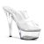 Pleaser KISS-202 - Clear 39 (US 9)