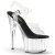 Pleaser ADORE-708 - Black/Clear 39 (US 9)
