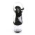 Pleaser ADORE-708 - Black/Clear 39 (US 9)