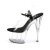 Pleaser ADORE-708 - Black/Clear 39 (US 9)