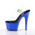 Pleaser ADORE-708 - Black / Blue 42.5 (US 12)
