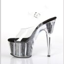 Pleaser ADORE-708CG - Schwarz 42.5 (US 12)