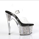 Pleaser ADORE-708CG - Silber 41.5 (US 11)
