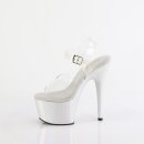 Pleaser ADORE-708LQ - Pearl White 40 (US 10)