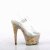 Pleaser ADORE-708MB - Gold Marmor 35 (US 5)