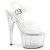 Pleaser ADORE-708MMG - Clear 39 (US 9)