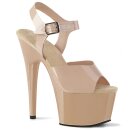 Pleaser ADORE-708N - TPU Creme 39 (US 9)
