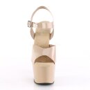 Pleaser ADORE-708N - TPU Creme 39 (US 9)