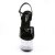 Pleaser ADORE-709 - Black / Clear 40 (US 10)