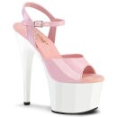 Pleaser ADORE-709 - Baby Pink/White 36 (US 6)