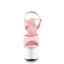 Pleaser ADORE-709 - Baby Pink/White 36 (US 6)