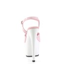 Pleaser ADORE-709 - Baby Pink/White 36 (US 6)