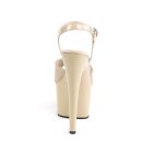 Pleaser ADORE-709 - Patent Cream 41.5 (US 11)