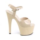 Pleaser ADORE-709 - Patent Cream 41.5 (US 11)
