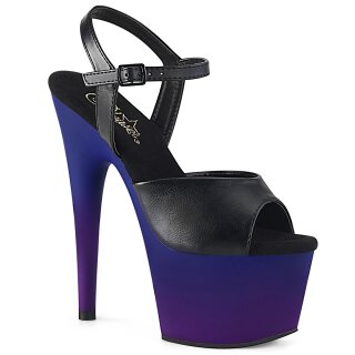 Pleaser ADORE-709BP - Blau/Lila 35 (US 5)