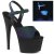 Pleaser ADORE-709REFL - Grün/Schwarz 42.5 (US 12)