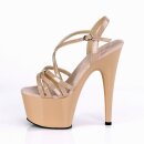 Pleaser ADORE-713 - Patent Nude 36 (US 6)