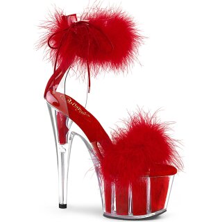 Pleaser ADORE-724F - Klar/Rot 37 (US 7)