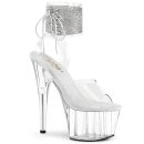 Pleaser ADORE-791-2RS - Wei&szlig;/Klar 35 (US 5)