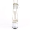 Pleaser ADORE-791-2RS - Wei&szlig;/Klar 35 (US 5)