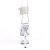 Pleaser ADORE-791-2RS - Weiß/Klar 35 (US 5)