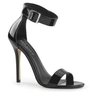 Pleaser AMUSE-10 - Patent Black 40 (US 10)