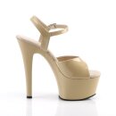 Pleaser ASPIRE-609 - Patent Cream 38 (US 8)