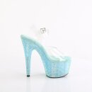 Pleaser BEJEWELED-708RRS - Aqua 42.5 (US 12)
