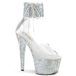 Pleaser BEJEWELED-724RS-02 - Silver Multi 41.5 (US 11)