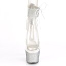 Pleaser BEJEWELED-724RS - Silber 39 (US 9)