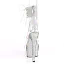 Pleaser BEJEWELED-724RS - Silber 39 (US 9)