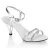 Pleaser BELLE-316 - Silber