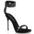 Pleaser CHIC-40 - Black 37 (US 7)
