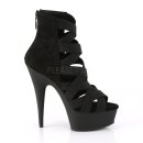 Pleaser DELIGHT-600-24 - Black 37 (US 7)