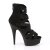 Pleaser DELIGHT-600-24 - Black 37 (US 7)