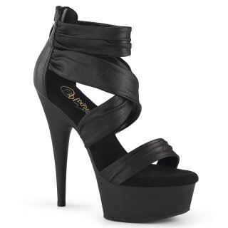 Pleaser DELIGHT-620 - Black 42.5 (US 12)