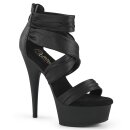 Pleaser DELIGHT-620 - Black 42.5 (US 12)