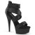 Pleaser DELIGHT-620 - Black 42.5 (US 12)