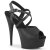 Pleaser DELIGHT-624-1 - PU Schwarz 36 (US 6)