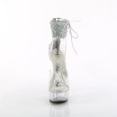 Pleaser DELIGHT-624RS-02 - White/Clear 36 (US 6)
