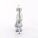 Pleaser DELIGHT-641 - White/Clear 35 (US 5)