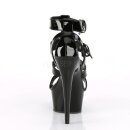 Pleaser DELIGHT-658 - Patent Black 41.5 (US 11)