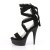 Pleaser DELIGHT-671 - Black 42.5 (US 12)